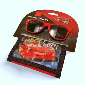 disney cars wallet sunglasses