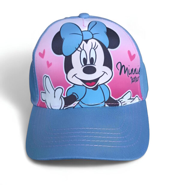 Minnie Mouse Hat Cap Girls Ribbon "XoXo" Disney One Size - Image 2