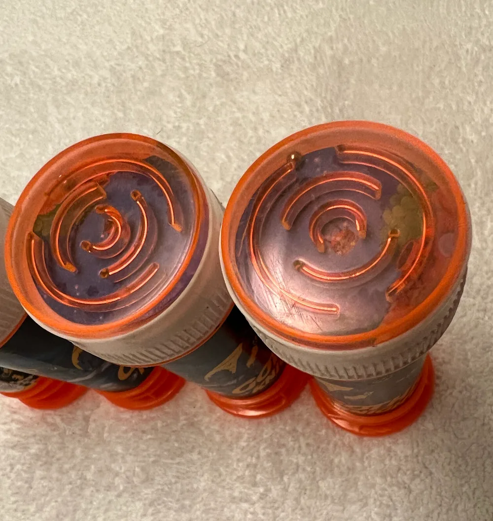 Batman Bubble Bath Solution Wand Lot of 4 "Gothic Knight" DC Comics - Image 7