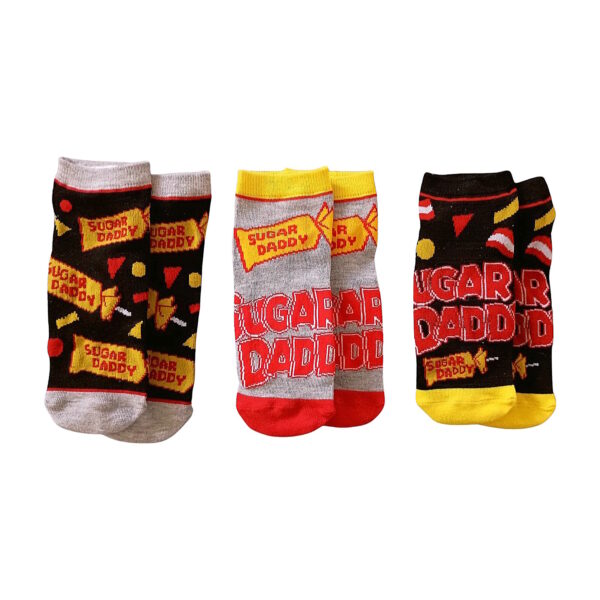 Sugar Daddy Crew Socks Sock Tootsie Roll