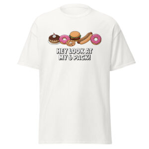 "Check out my six pack" Funny T-Shirt Tee Shirt