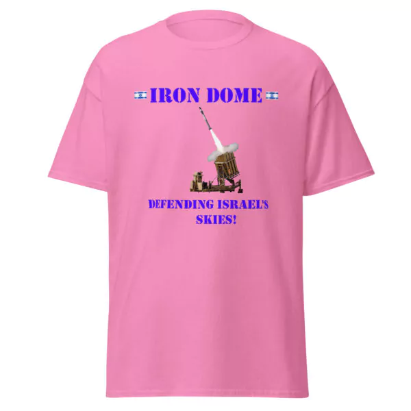 " Iron dome - defending Israel's skies" T - Shirt Tee IDF Army Military - Image 20
