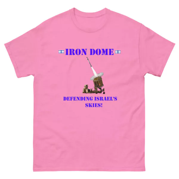" Iron dome - defending Israel's skies" T - Shirt Tee IDF Army Military - Image 21