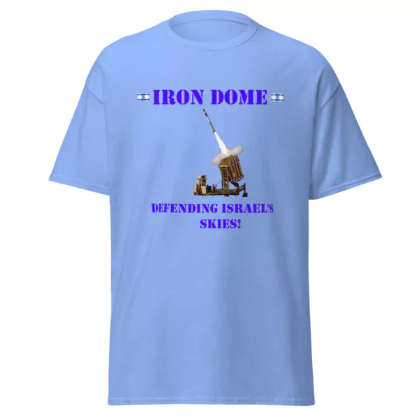 " Iron dome - defending Israel's skies" T - Shirt Tee IDF Army Military - Image 24