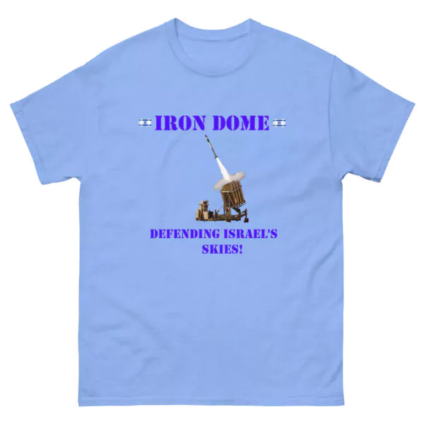 " Iron dome - defending Israel's skies" T - Shirt Tee IDF Army Military - Image 25