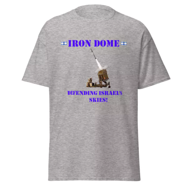 " Iron dome - defending Israel's skies" T - Shirt Tee IDF Army Military - Image 28