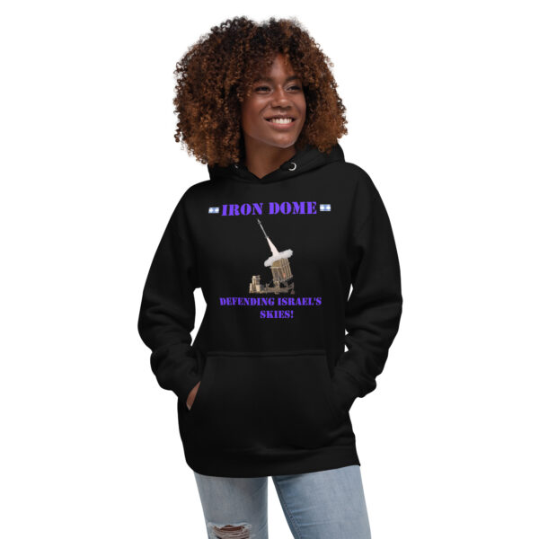 "Iron Dome" Hoodie Sweater Hooded Israel IDF army Military Unisex - Image 8