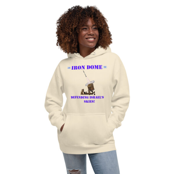 "Iron Dome" Hoodie Sweater Hooded Israel IDF army Military Unisex - Image 3