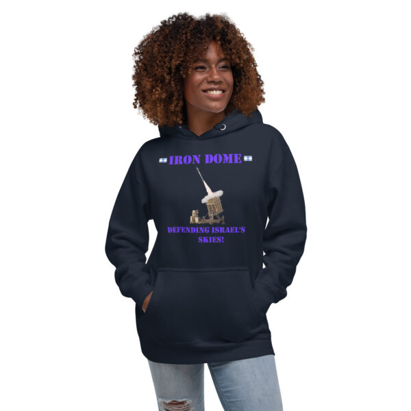 "Iron Dome" Hoodie Sweater Hooded Israel IDF army Military Unisex - Image 13