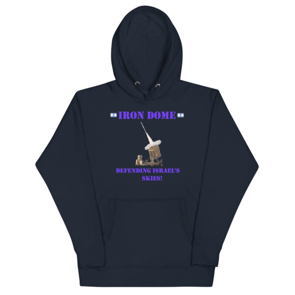 "Iron Dome" Hoodie Sweater Hooded Israel IDF army Military Unisex - Image 15