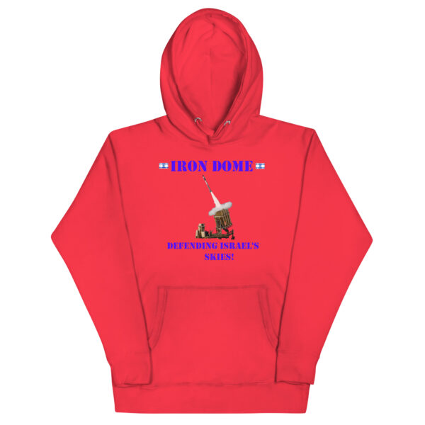 "Iron Dome" Hoodie Sweater Hooded Israel IDF army Military Unisex - Image 22