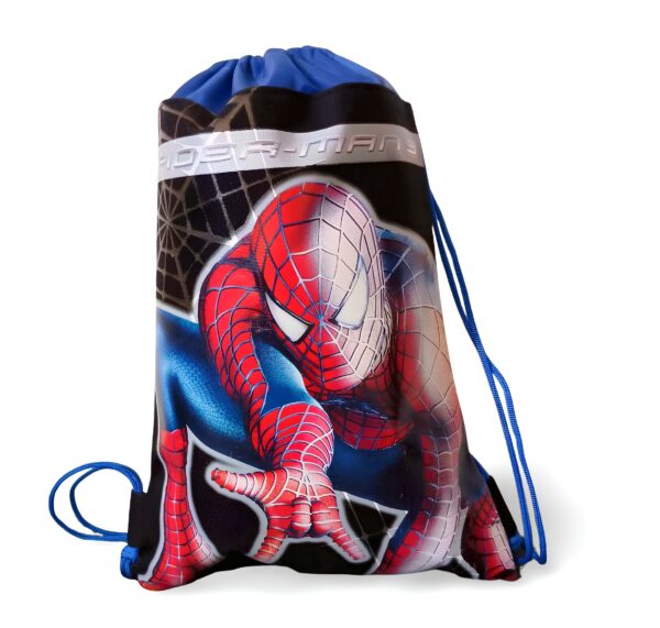 Spider-Man Drawstring Bag Gymbag Gym The Amazing Spiderman Marvel Comics