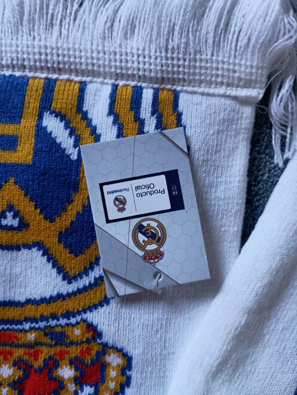 Real Madrid Scarf White & Blue "One Color, One Club" - Image 4