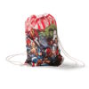 Marvel Avengers Drawstring Bag Gym String Sack Hulk Captain America Thor Iron Man - Image 2