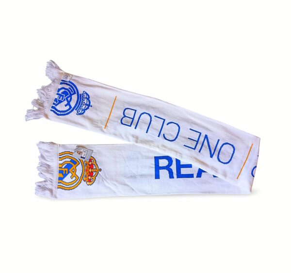 Real Madrid Scarf White & Blue "One Color, One Club" - Image 5
