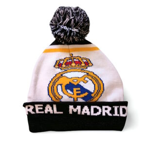 Real Madrid Beanie Cap Knit Hat Winter Pompom