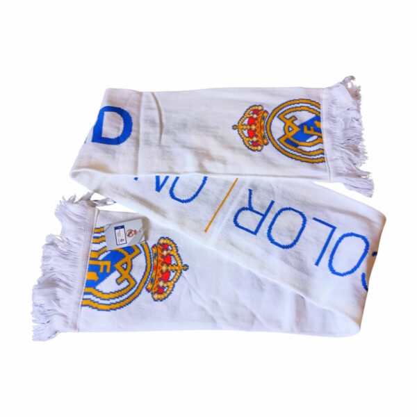 Real Madrid Scarf White & Blue "One Color, One Club" - Image 3